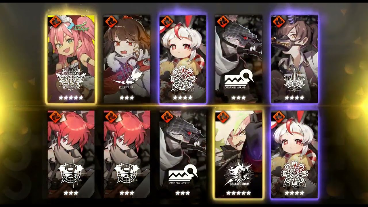 (Alchemy Stars) - Targeted Attribute Recruitment Fire : Carleen (Smoldering Soul)