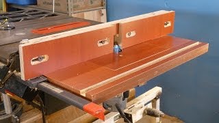 Building a router table to replace a tablesaw wing. This will be a 3 part video. Part 1 - Cutting out and assembling the pieces. Part 2 - 