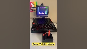 The new Apple IIc - Sith Edition!