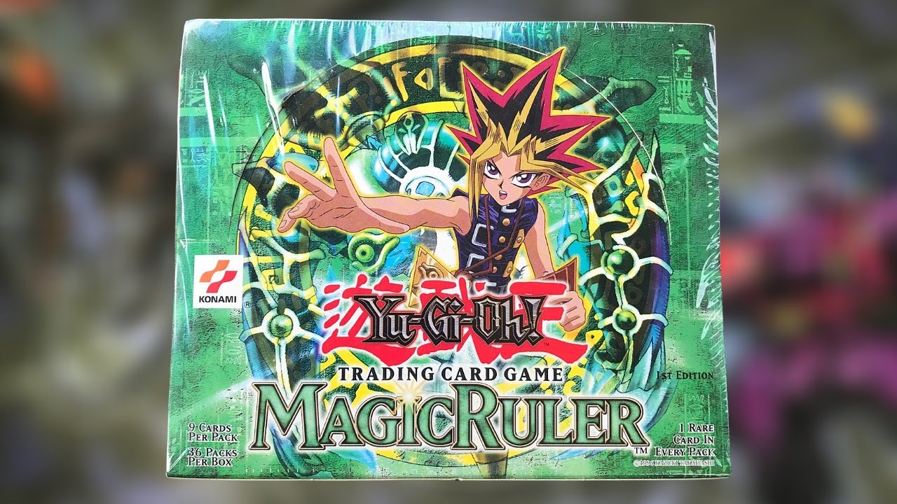 Opening 1st Edition Yugioh Cards From 2002! (Magic Ruler) - YouTube
