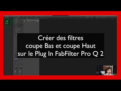 Activer le coupe bas et le coupe haut sur le Plug-In FabFilter Pro Q2