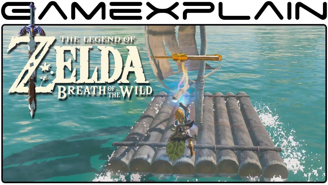 Turn a Sailboat into a Motorboat in Zelda: Breath of the 