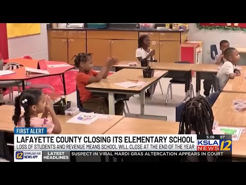 Lafayette County Elementary School to close at end of school year