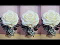 DIY Tutorial cara membuat Bunga Mawar dari Plastik Kresek
