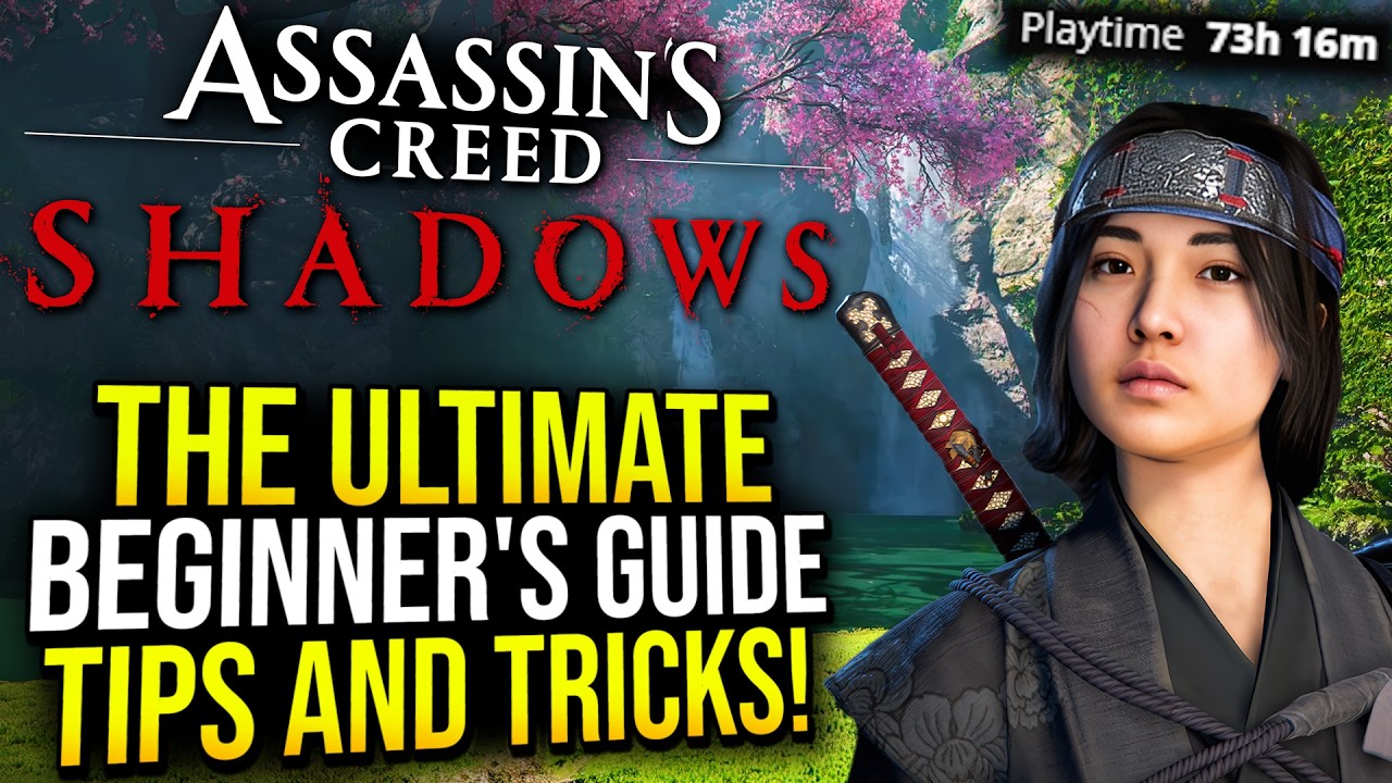 Assassin's Creed Shadows - Tips I Wish I Knew Sooner, Beginner's Guide ...