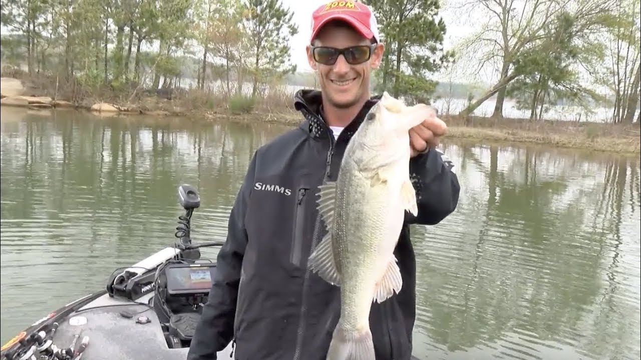 bass fishing at night 2019 Bassmaster Elite at Lake Hartwell