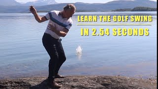 Download Lagu LEARN The Golf Swing in 174 SECONDS MP3