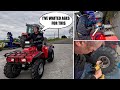 Saved From The Scrapheap || Refurbished Honda BIG RED ATV Is Back In Action