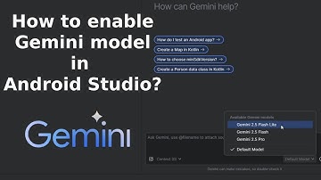 How to enable Gemini model in Android Studio? #gemini #geminiapi #api #googlegemini #android
