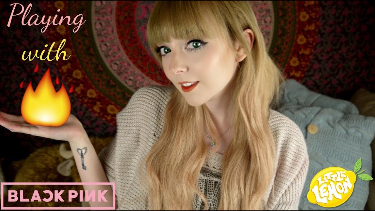 🔥 Playing With Fire  - BLACKPINK English Acoustic Cover | Little Lemon 🍋