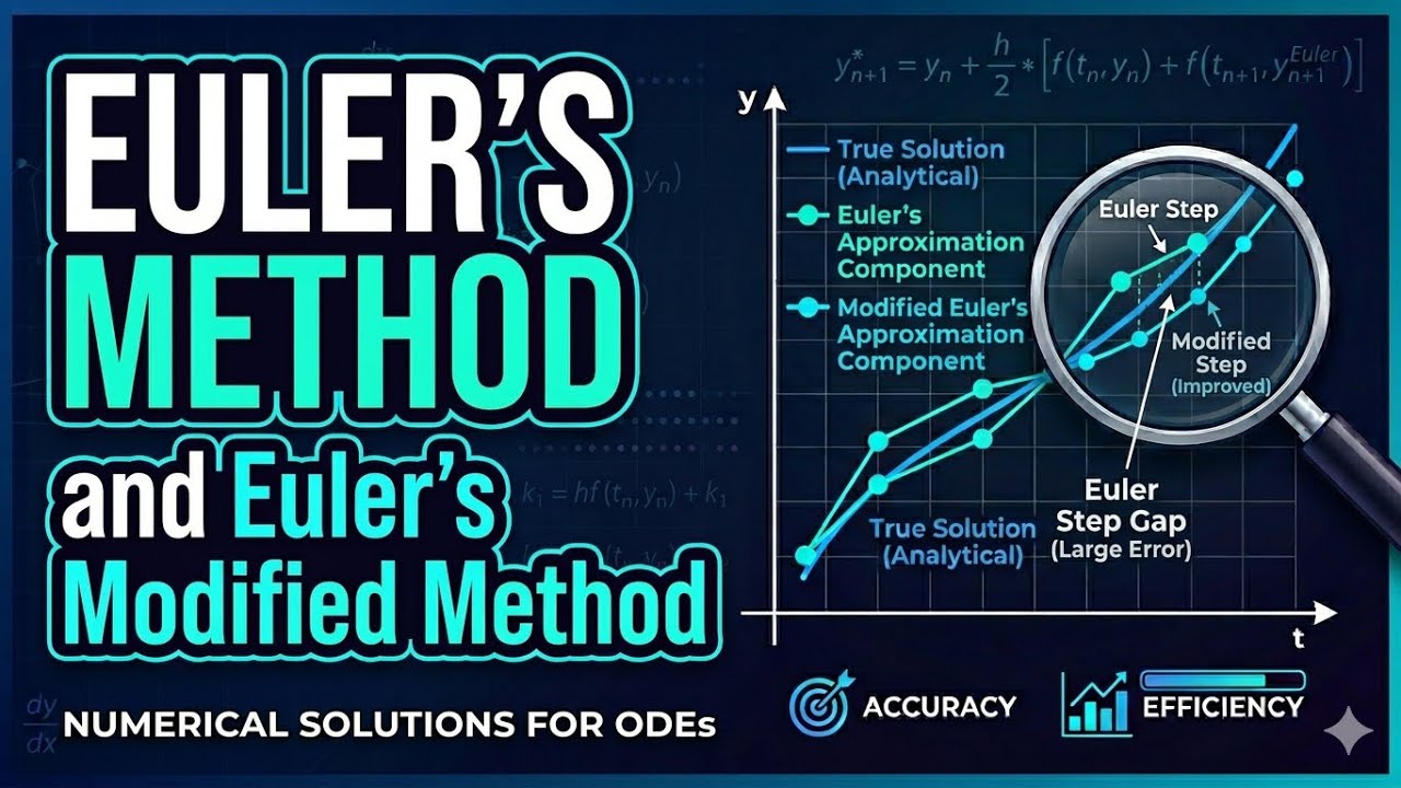 Euler’s Method and Modified Euler’s Method | Numerical Methods ...