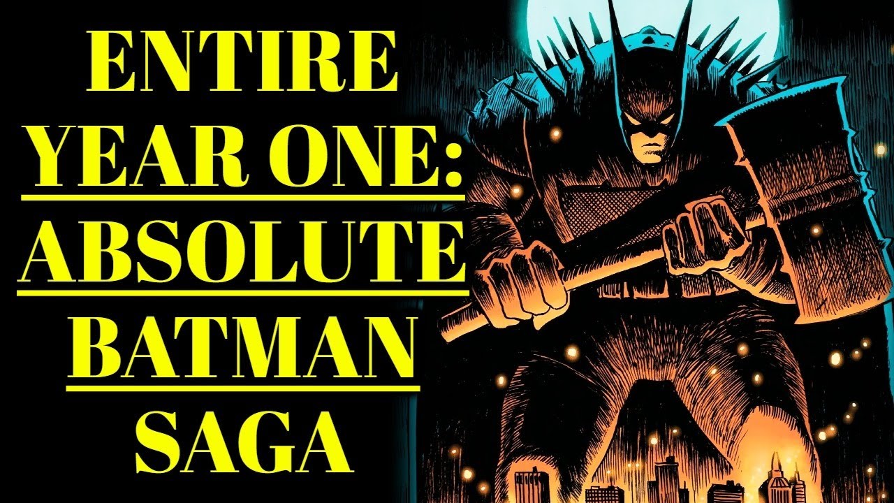 Entire Absolute Batman Year One Saga - All 14 Issues Explained In Detail