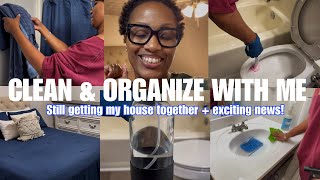 Vlog |  Simple bathroom refresh | clean and organize with me