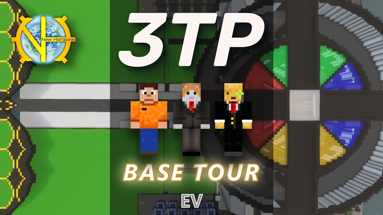 GTNH - 3TP: EV Base Tour (ft. Threefold & RandomPotato10)