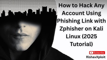 “Hack Any Account Using Zphisher on Kali Linux (2025) | Ethical Hacking Tutorial”