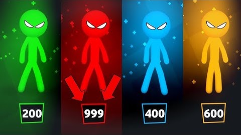 19 - Stickman Party - Tournament Mode 1 2 3 4 Players Random - MiniGames Gameplay