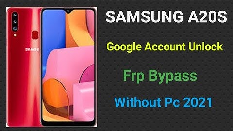 Samsung A71 A51 A31 A20S A10s Frp Bypass / Google Account Unlock Remove Without PC New Method 2021