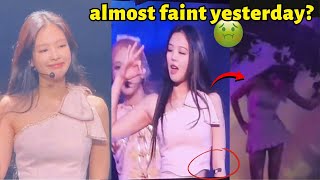 NOOO😭 Jennie vomit all day and left the stage in the middle of Born Pink in Melbourne Day 2