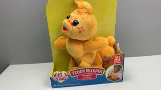 Teddy Ruxpin Grubby Hug n Sing Plush Interactive Toy