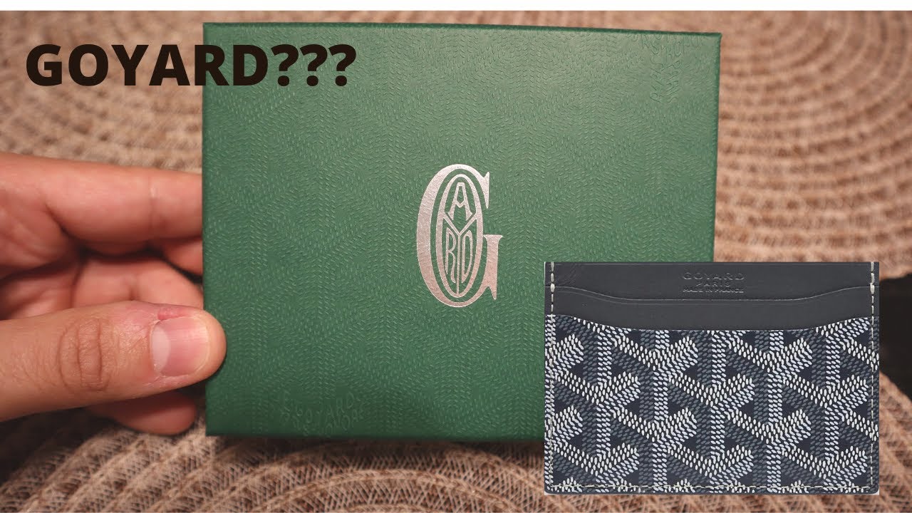 Unlock ultimate style with the goyard saint pierre card holder