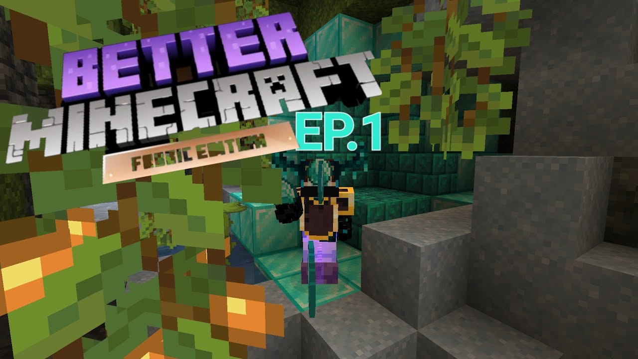 We Got DIAMONDS In Better Minecraft EP.1 (fabric) - YouTube