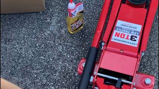 Pittsburgh Harbor Freight 3 ton jack assembly/review