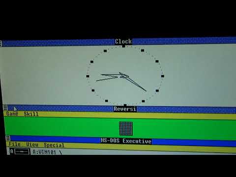 Windows 1.0 and MS DOS 3.3 Overview (Computer Guy 5th Anniversary Reupload)