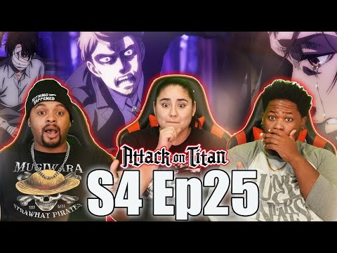 The Plan Of Betrayal 😨 Attack on Titan Season 4 Episode 25 REACTION