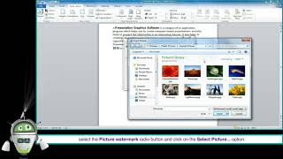 Custom Watermark | Computer Class 5