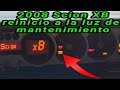2008 Scion XB Cómo reiniciar la luz de mantenimiento ( How to reset the maintenance light )