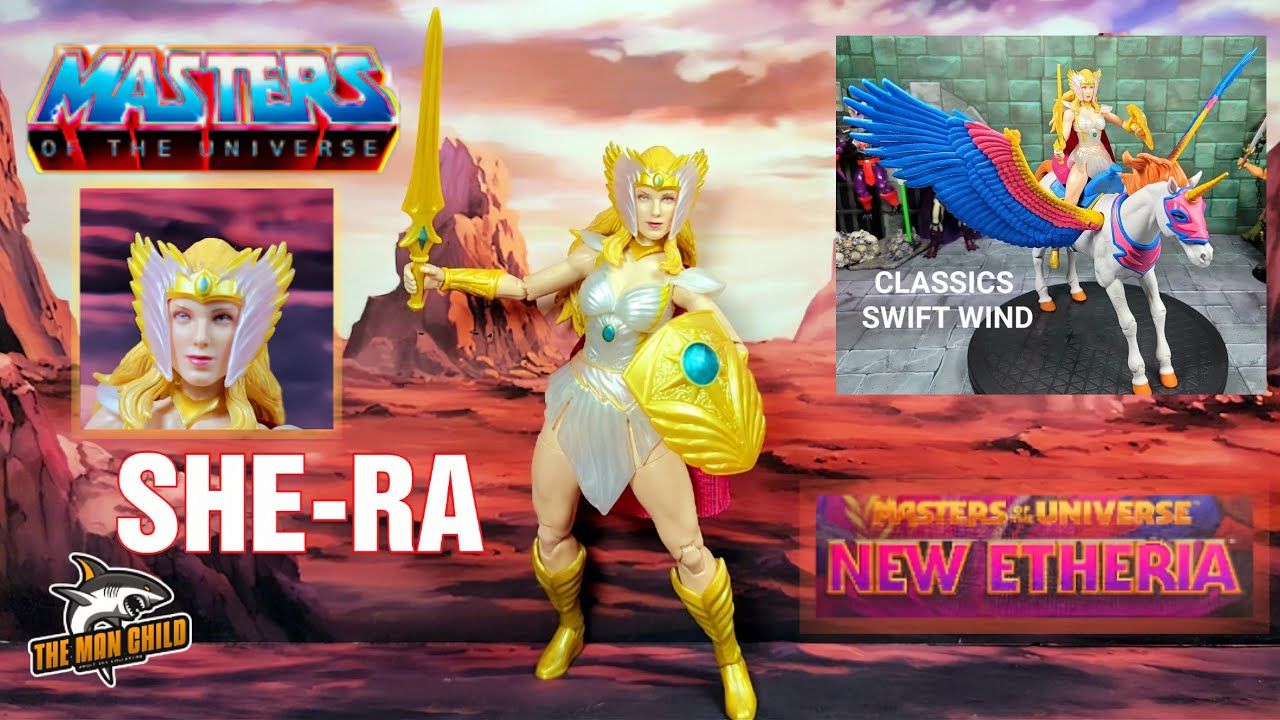 MOTU Masterverse NEW ETHERIA SHE-RA Figure Review!