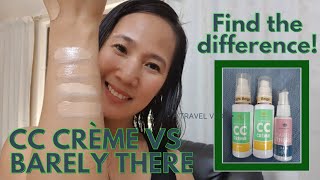 Cc Creme Vs Barely There Find The Difference Shade, Size, Price & Finished Look