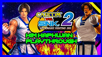 Capcom VS. SNK 2 Kim kaphwan Arcade Playthrough & ending