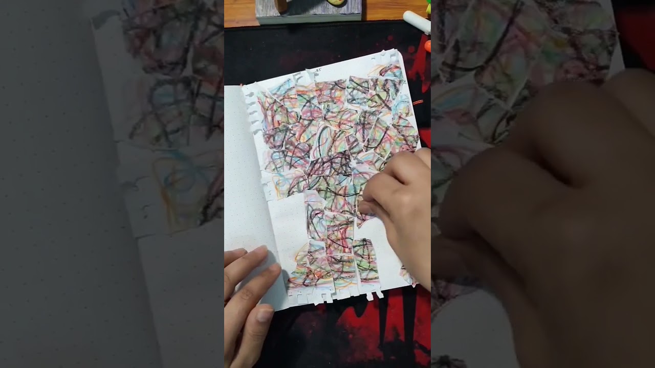 Watch Easy n Fun art exercise for Anxiety #arttherapy #art #artjournal #aesthetic #colors #abstractart on YouTube Watch Easy n Fun art exercise for Anxiety #arttherapy #art #artjournal #aesthetic #colors #abstractart on YouTube