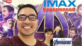 Experiencing IMAX watching Avengers: EndGame