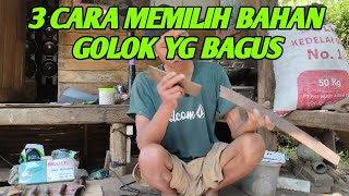 CARA PEMILIHAN BAHAN YG BAGUS