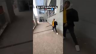 He carrying a sword in his jacket😭 #uk #police #sword #london #roadmen #shortsfeed #featured #short