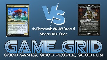 Modern: 4c Elementals (Will) VS UW Control (Aaron) Game Grid Lehi $1K+ Series