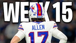 2024 NFL Week 15 Recap: JOSH ALLEN IS UNFAIR!