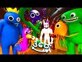 Garten of Banban vs Rainbow Friends 360° Animation FNF