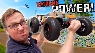 У этого EXTREME RC Basher ТАКАЯ МОЩНОСТЬ! - Команда Коралли Кронос XTR