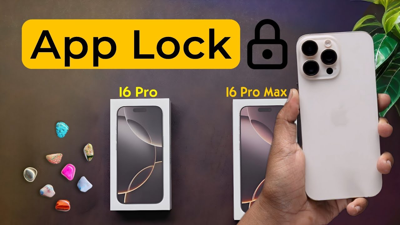iPhone 16 Pro/iPhone 16 Pro Max: How To Lock any App With Face ID ...