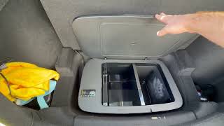 I got @Tesla's new $595 Dual Zone Fridge for the Model Y,