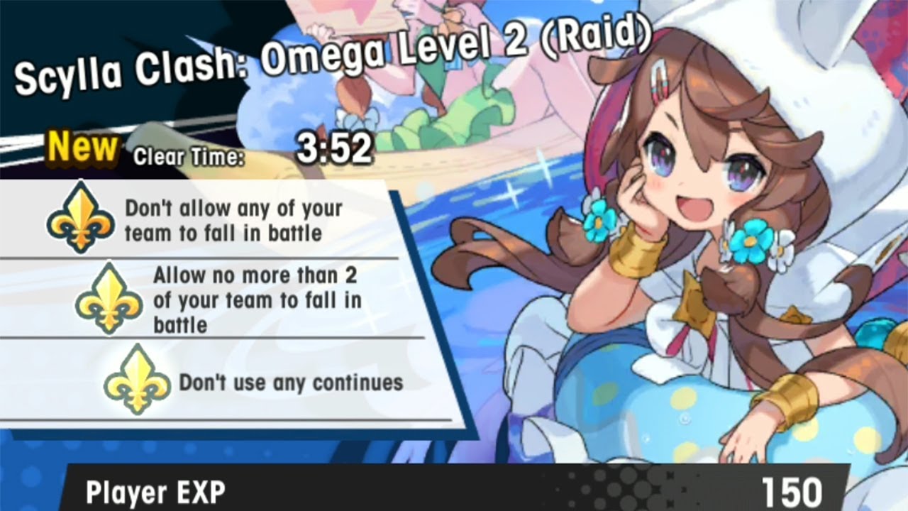 Dragalia Lost - Doomsday Getaway | Scylla Clash: Omega Level 2 (Raid) [Full Clear]
