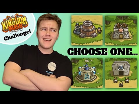 Can You Beat Kingdom Rush With Only One Kind of Tower?