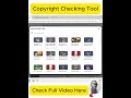 😒Stop Getting Copyright Claims! Use YouTube Copyright Check Tool