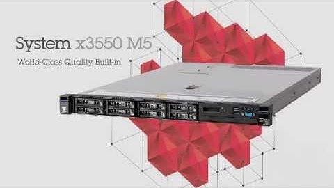 Servidor Lenovo System x3550 M5 - OK Computadores