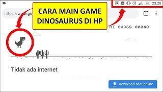 Cara Main dan Memainkan Game Dinosaurus di HP Android screenshot 4