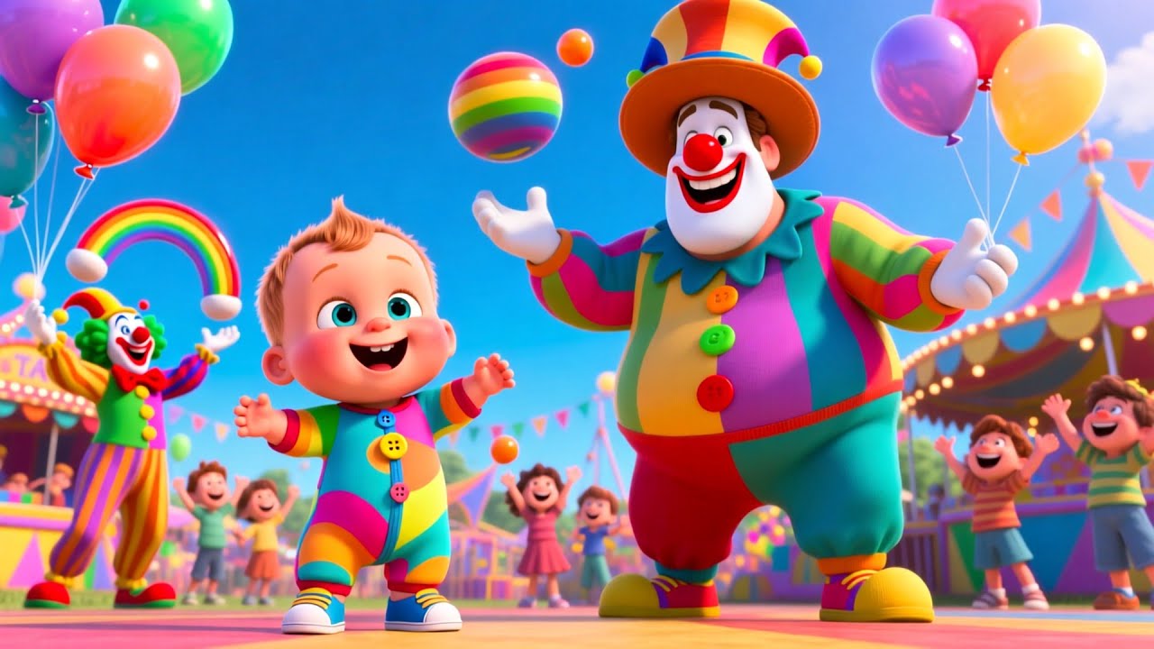 At The County Fair Baby 🎡🎠 | Learn Numbers, Colors & Shapes | Fun Kids Educational Video