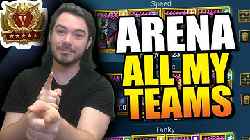What Arena Teams do I ACTUALLY USE?!? | Raid: Shadow Legends